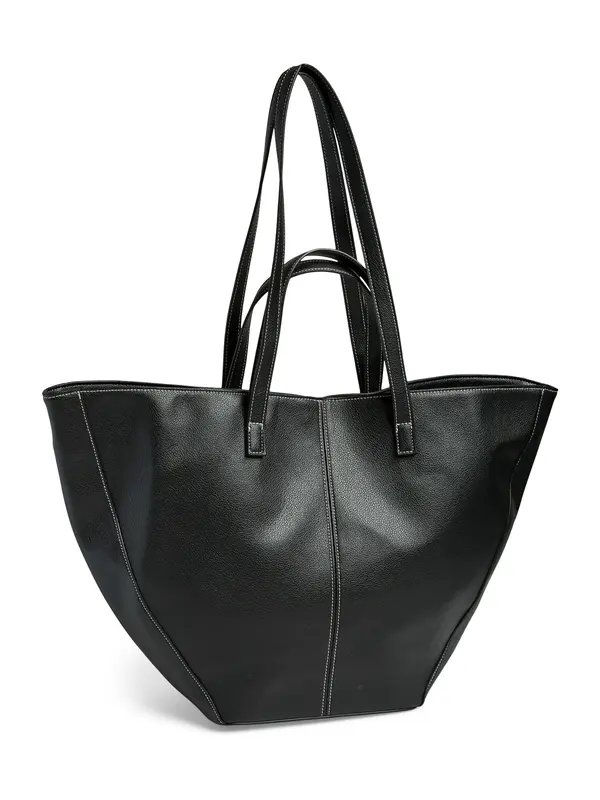 PIECES PIECES Shopper torba 'PCGASMINA'  crna