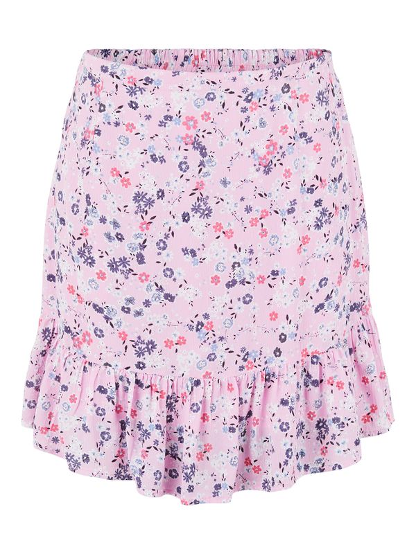 PIECES PIECES Suknja 'Gertrude'  svijetloplava / pastelno ljubičasta / tamno ljubičasta / bijela