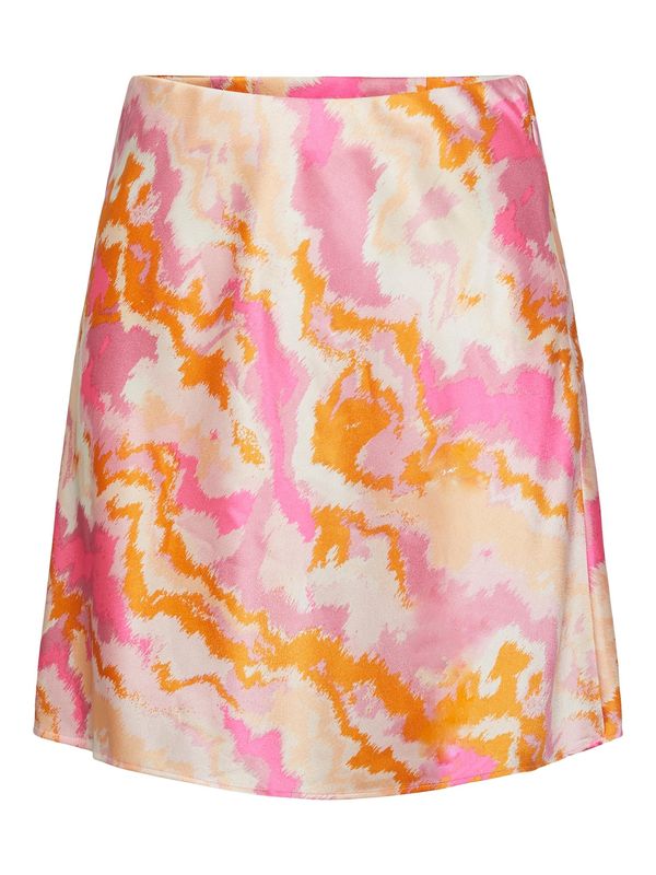 PIECES PIECES Suknja 'KERRA'  narančasta / roza / roza / rosé