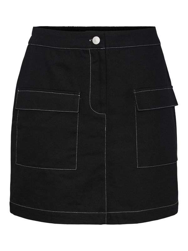 PIECES PIECES Suknja 'Ofelia'  crna