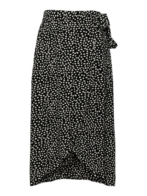 PIECES PIECES Suknja 'Tala'  crna / bijela