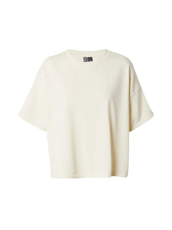 PIECES PIECES Sweater majica 'CHILLI'  bijela melange