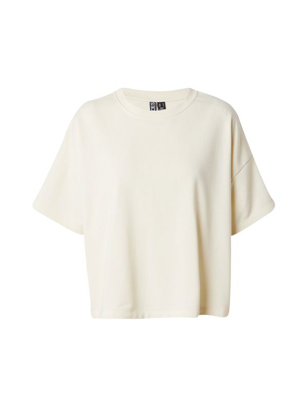 PIECES PIECES Sweater majica 'CHILLI'  bijela melange