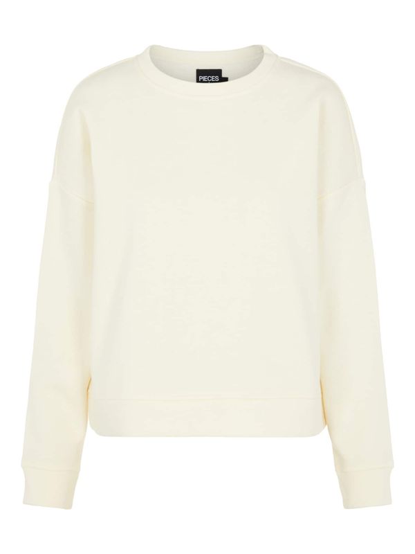 PIECES PIECES Sweater majica 'Chilli'  bijela