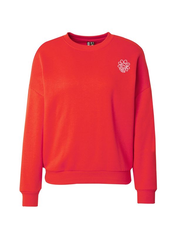 PIECES PIECES Sweater majica  lila / crvena