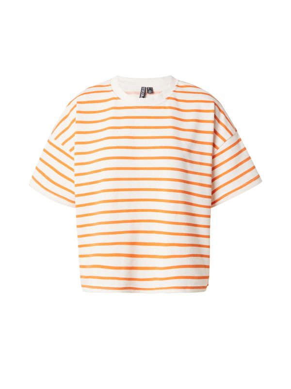 PIECES PIECES Sweater majica 'PCCHILLI'  narančasta / bijela