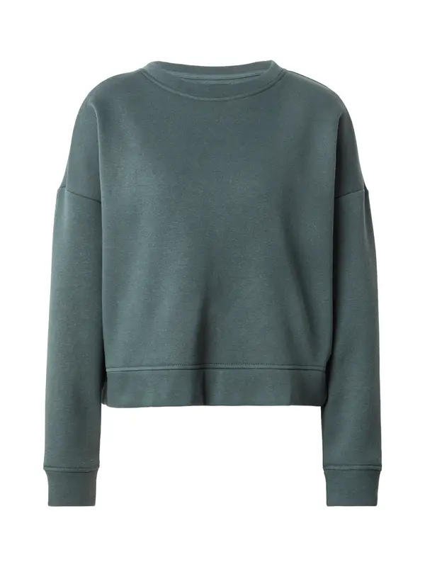 PIECES PIECES Sweater majica 'PCCHILLI'  sivkasto zelena