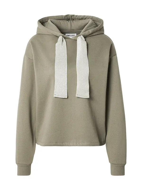 PIECES PIECES Sweater majica 'PCCHILLI'  zelena