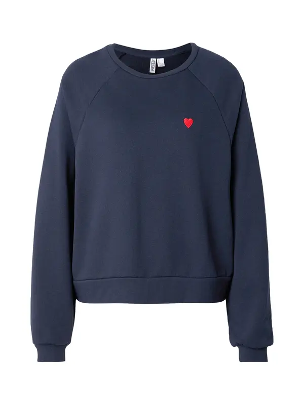 PIECES PIECES Sweater majica 'PCGRETA'  noćno plava