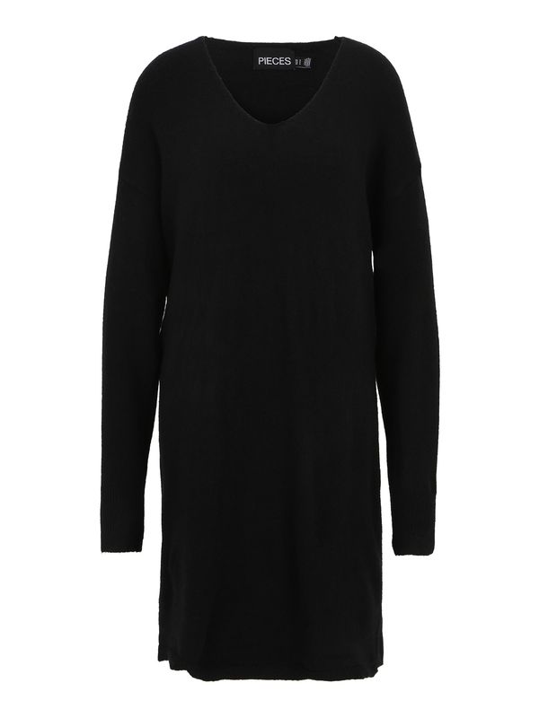 Pieces Tall Pieces Tall Pletena haljina 'JULIANA'  crna