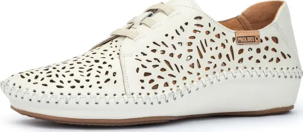 PIKOLINOS PIKOLINOS Cipele na vezanje  bijela