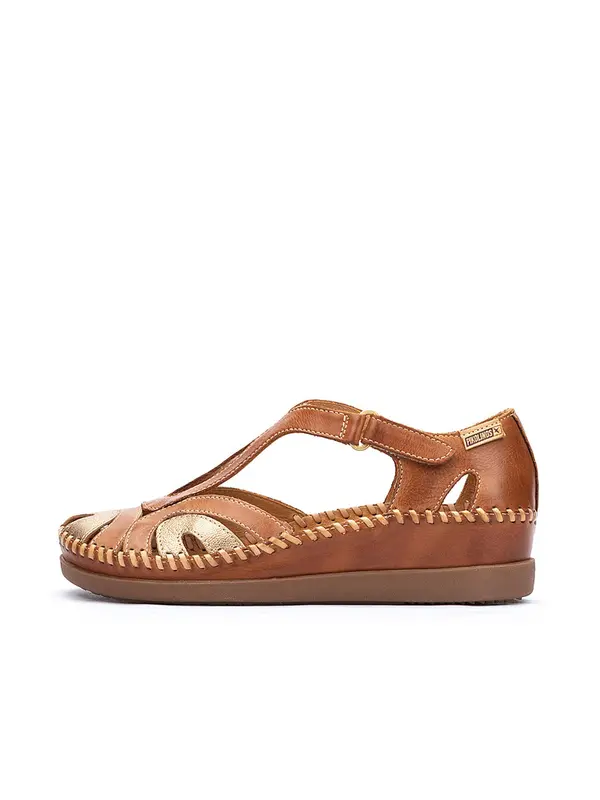 PIKOLINOS PIKOLINOS Sandale 'Cadaques'  boja devine dlake (camel) / konjak / zlatna