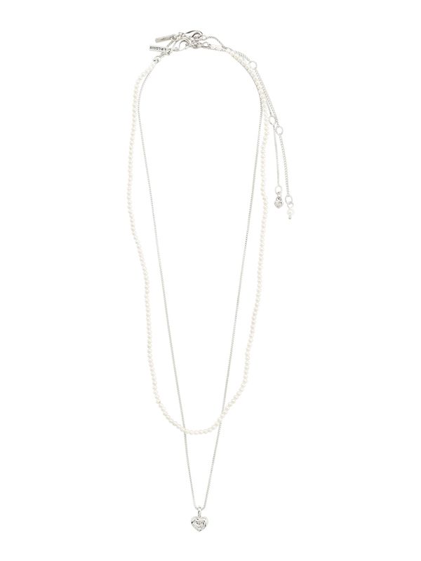 Pilgrim Pilgrim Lančić 'ARLET'  srebro / biserno bijela