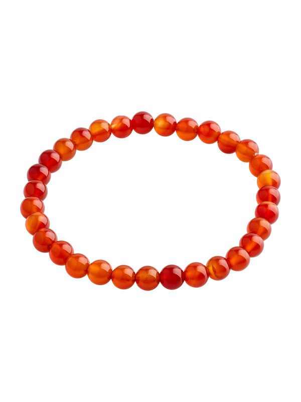 Pilgrim Pilgrim Narukvica 'POWERSTONE'  hrđavo crvena