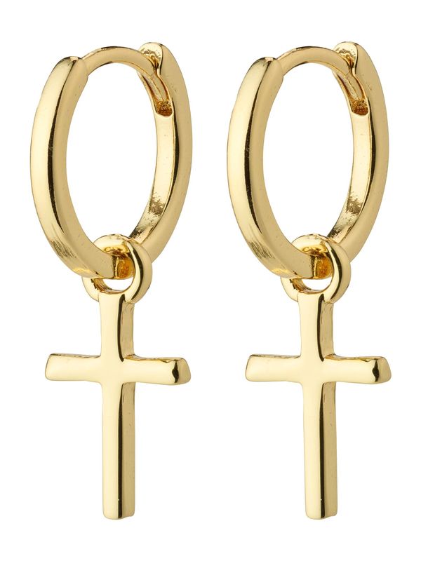 Pilgrim Pilgrim Naušnica 'DAISY'  zlatna