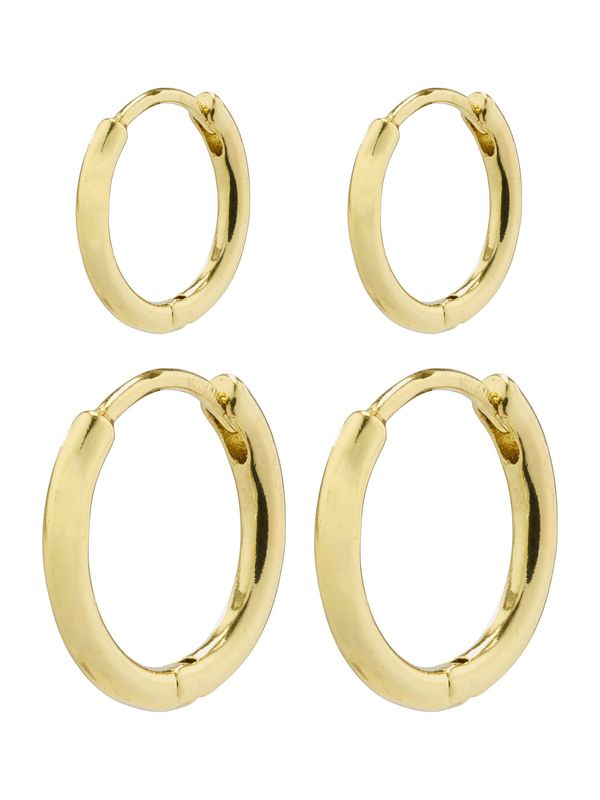 Pilgrim Pilgrim Naušnice 'ARIELLA'  zlatna