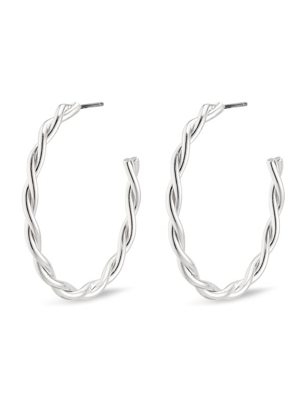 Pilgrim Pilgrim Naušnice 'Naja'  srebro