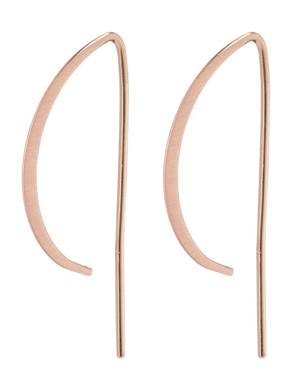 Pilgrim Pilgrim Naušnice 'Peony'  rozo zlatna