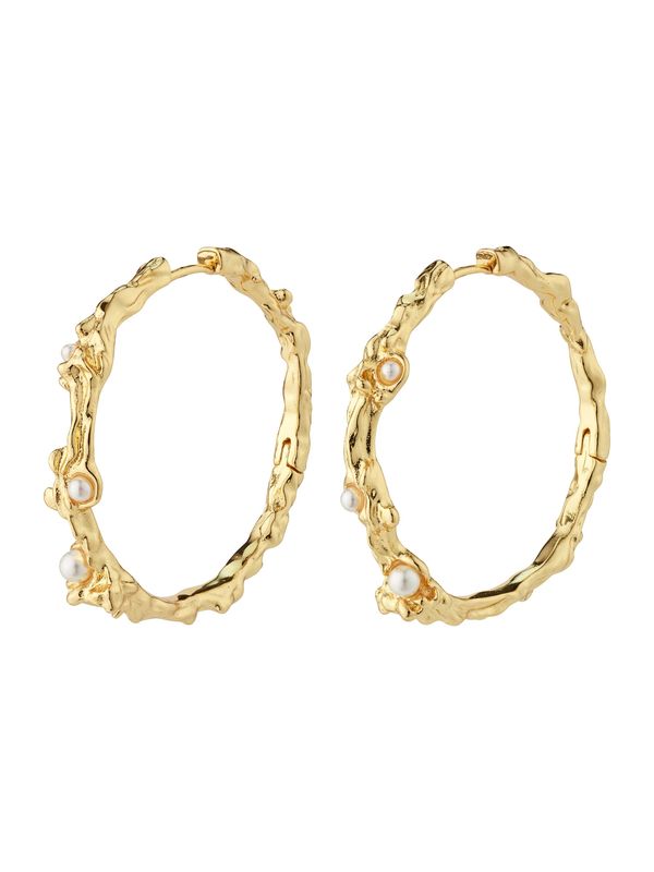 Pilgrim Pilgrim Naušnice 'RAELYNN'  zlatna