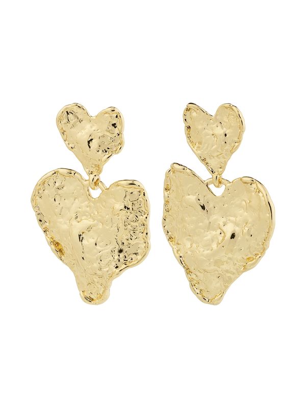 Pilgrim Pilgrim Naušnice 'Ryan'  zlatna