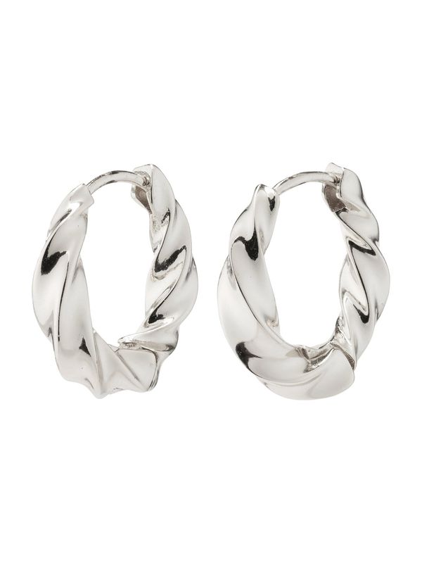 Pilgrim Pilgrim Naušnice 'TAFFY'  srebro