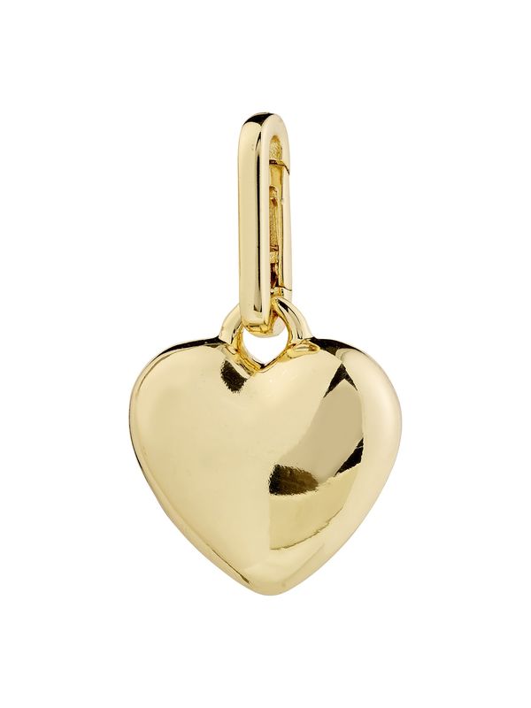 Pilgrim Pilgrim Privjesak 'Charm Full Heart'  zlatna
