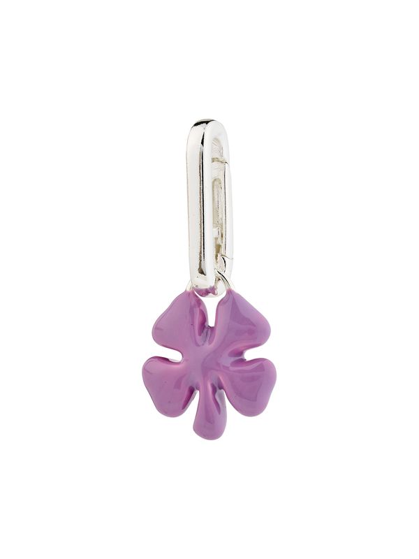 Pilgrim Pilgrim Privjesak 'Clover'  lavanda / srebro
