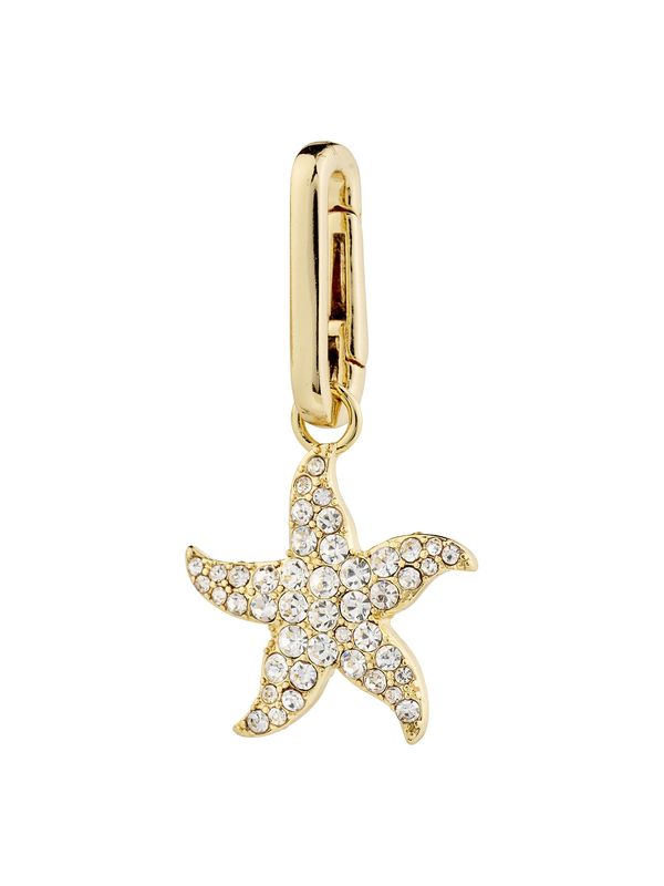 Pilgrim Pilgrim Privjesak 'Starfish '  zlatna / prozirna