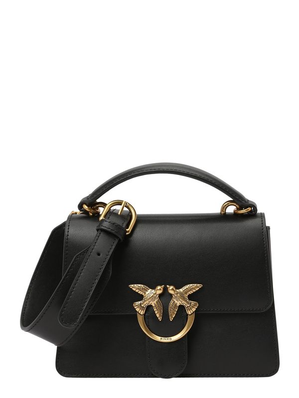 PINKO PINKO Ručna torbica 'Love'  zlatna / crna