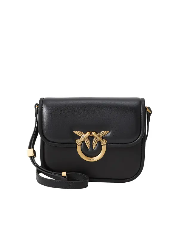 PINKO PINKO Torba preko ramena 'Love Box'  crna