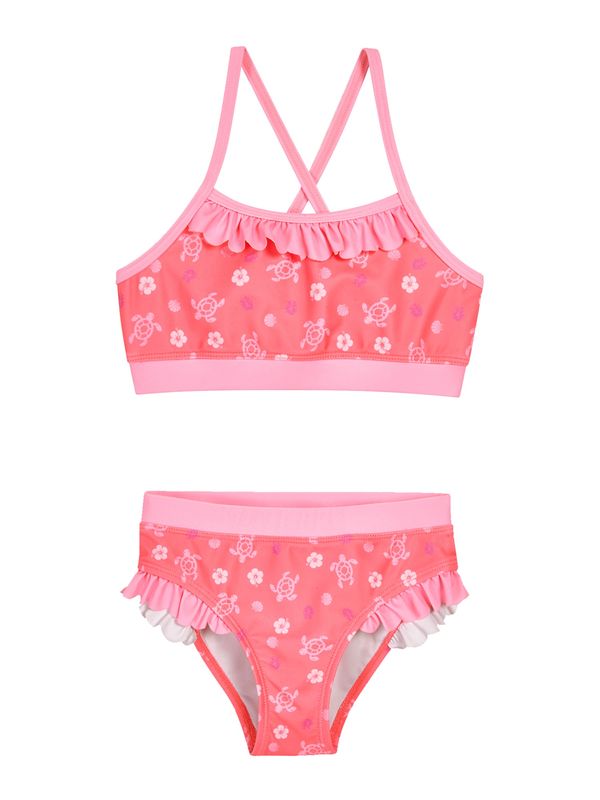 PLAYSHOES PLAYSHOES Bikini 'HAWAII'  prljavo roza / pastelno roza / svijetloroza