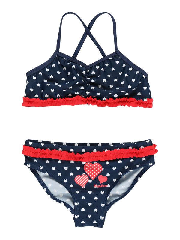 PLAYSHOES PLAYSHOES Bikini 'Schwäne'  plava / crvena / bijela