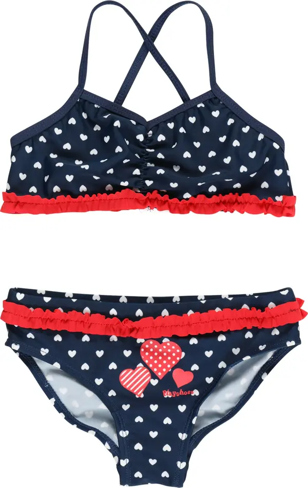 PLAYSHOES PLAYSHOES Bikini 'Schwäne'  plava / crvena / bijela