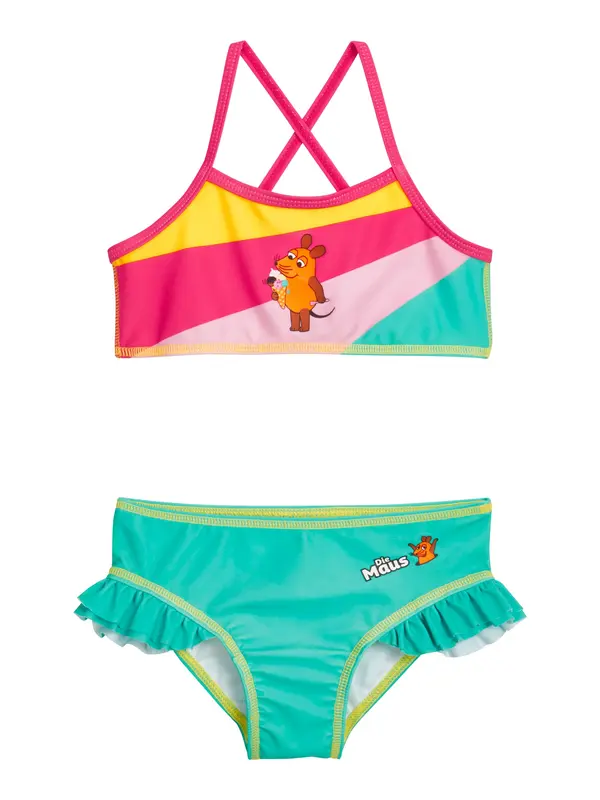 PLAYSHOES PLAYSHOES Bikini  žuta / zelena / roza / svijetloroza