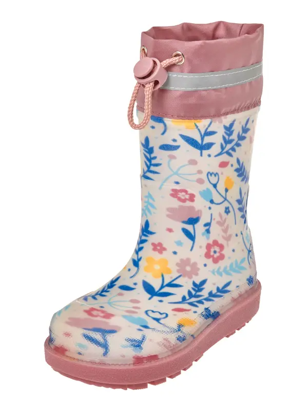 PLAYSHOES PLAYSHOES Gumene čizme  ecru/prljavo bijela / plava / narančasto žuta / prljavo roza