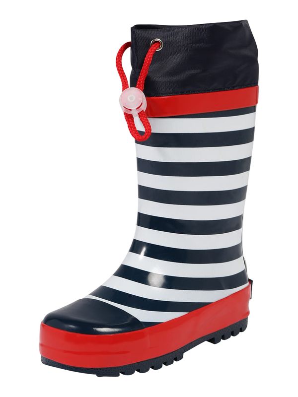 PLAYSHOES PLAYSHOES Gumene čizme 'Maritim'  tamno plava / crvena / bijela