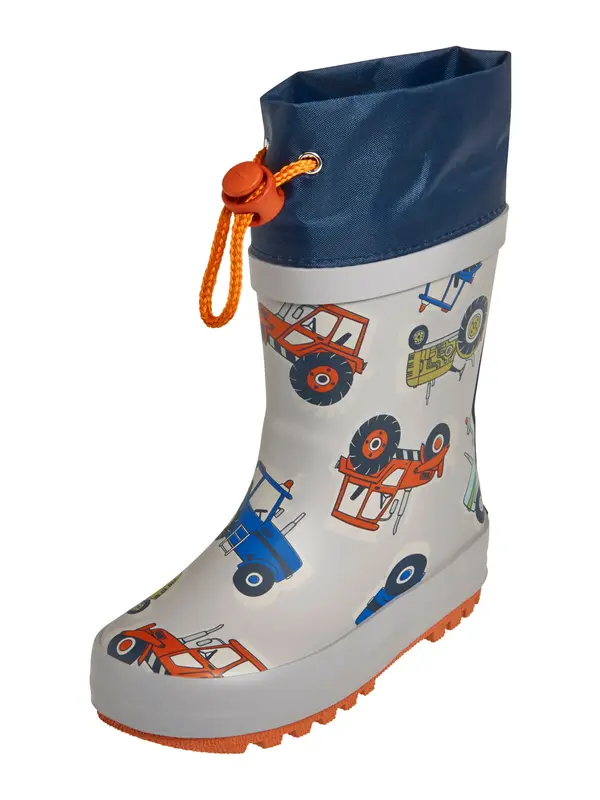 PLAYSHOES PLAYSHOES Gumene čizme  morsko plava / svijetloplava / svijetlosiva / tamno narančasta