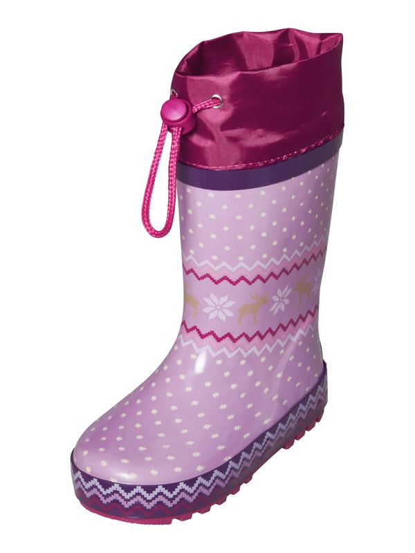 PLAYSHOES PLAYSHOES Gumene čizme  smeđa / lavanda / ružičasta / bijela