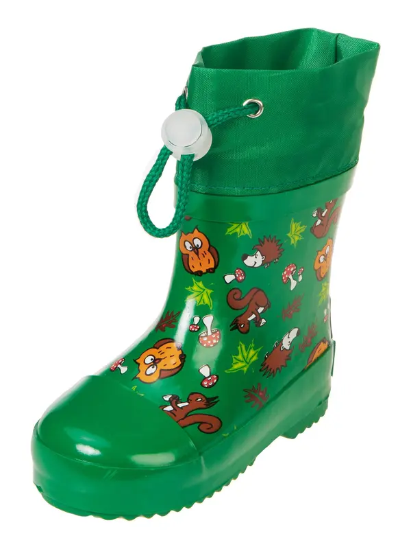 PLAYSHOES PLAYSHOES Gumene čizme 'Waldtiere'  zelena