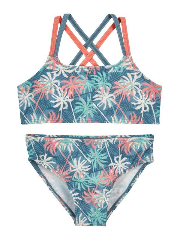 PLAYSHOES PLAYSHOES Jednodijelni kupaći kostim  morsko plava / tirkiz / lubenica roza / bijela