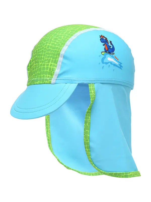 PLAYSHOES PLAYSHOES Kapa 'Dino'  tirkiz / kivi zelena / svijetlozelena
