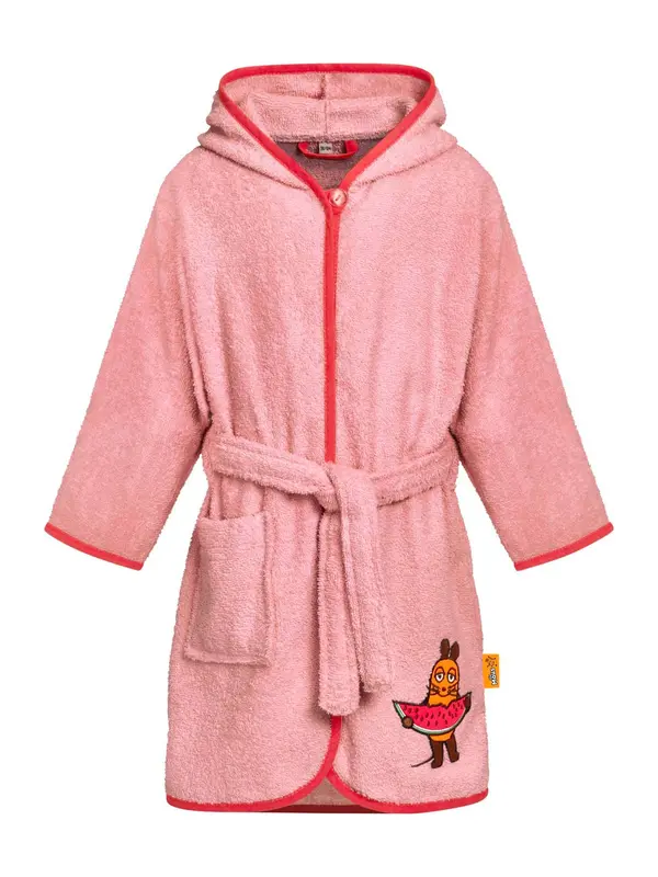 PLAYSHOES PLAYSHOES Kupaći ogrtač 'DIE MAUS MELONE'  zelena / narančasta / roza / crvena