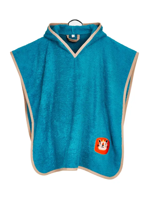 PLAYSHOES PLAYSHOES Kupaći ogrtač 'Dschungel'  boja devine dlake (camel) / petrol