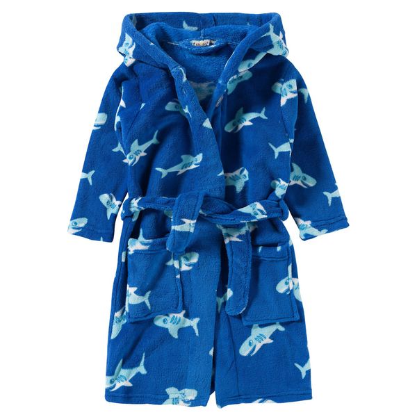 PLAYSHOES PLAYSHOES Kupaći ogrtač  svijetloplava / tamno plava / bijela