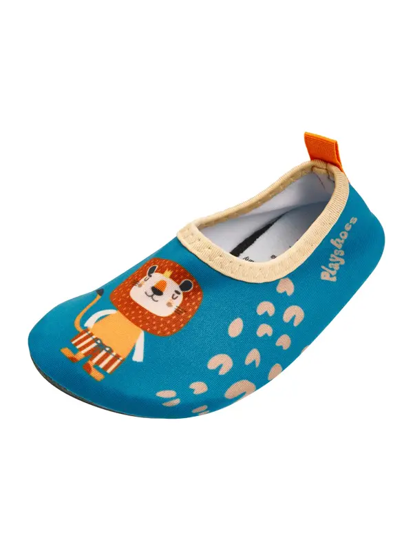 PLAYSHOES PLAYSHOES Natikače 'Dschungel'  petrol / narančasta / tamno narančasta