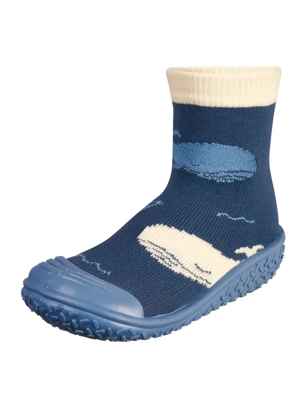 PLAYSHOES PLAYSHOES Natikače  morsko plava / svijetloplava / vuneno bijela