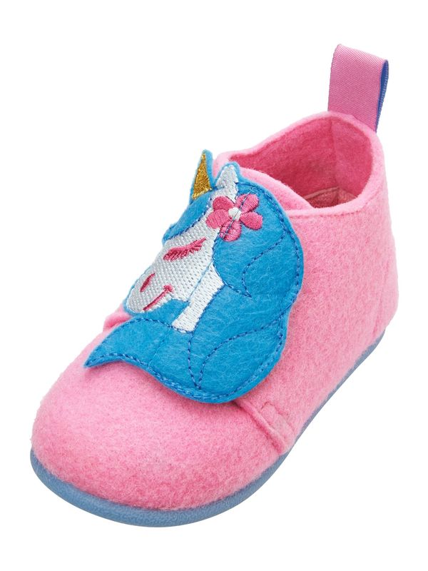 PLAYSHOES PLAYSHOES Papuče 'Einhorn'  miks boja / roza