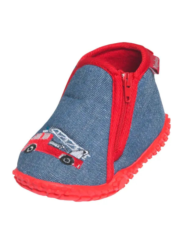 PLAYSHOES PLAYSHOES Papuče 'Feuerwehr'  plava / crvena