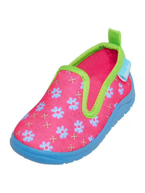 PLAYSHOES PLAYSHOES Papuče  nebesko plava / limeta / roza