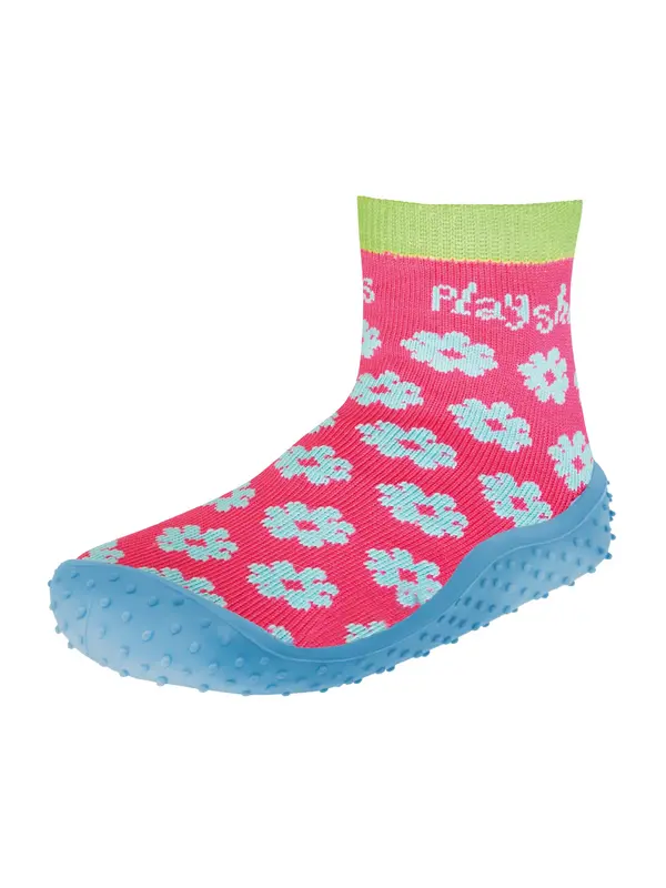 PLAYSHOES PLAYSHOES Papuče  svijetloplava / kivi zelena / malina